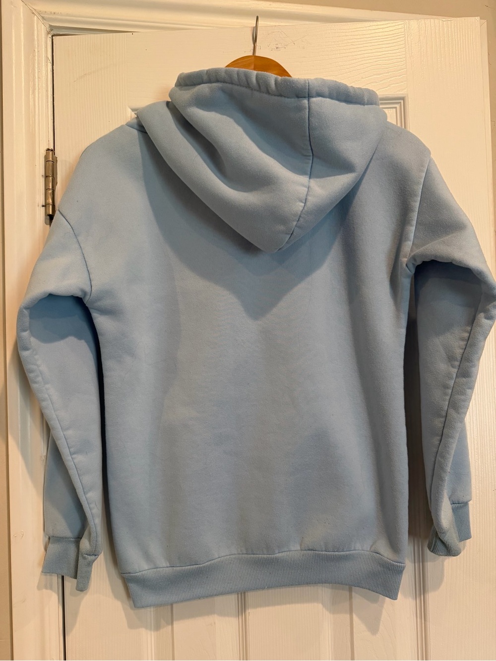 Taylor Swift Light Blue Crewneck Sweatshirt with Band Graphic - Picture 2 of 3